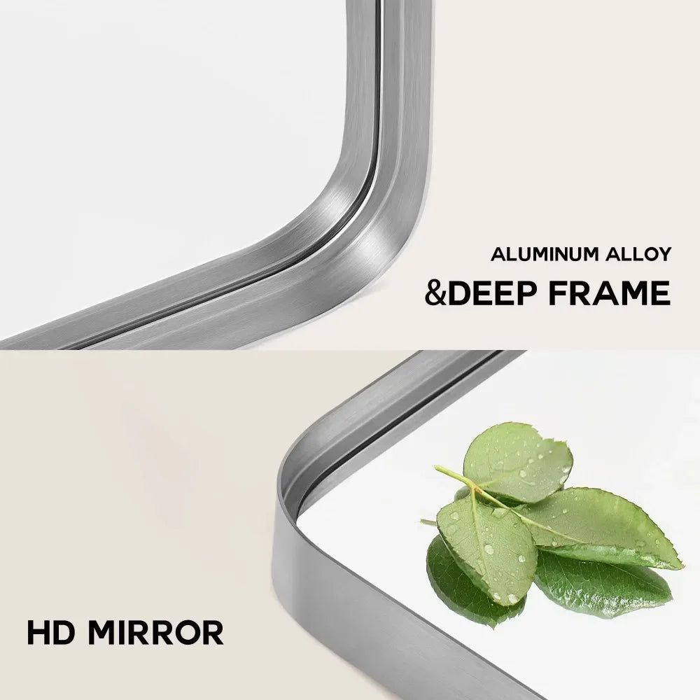 Modern Arch Aluminum Frame Full Body Mirror