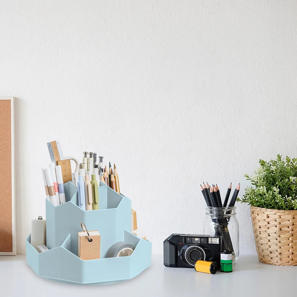 Rotatable Pencil Stand Stationery Organizer