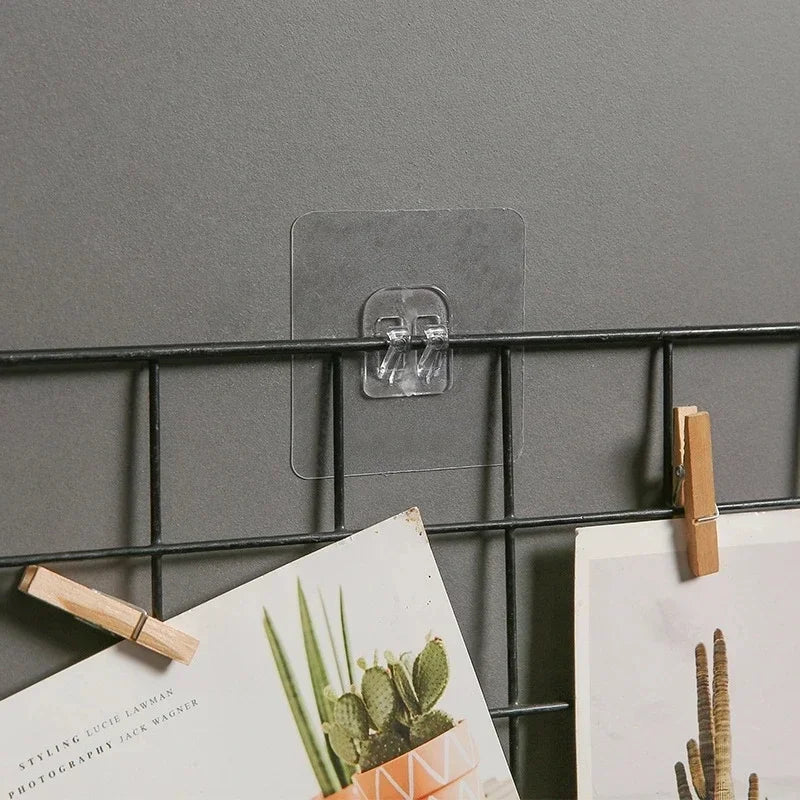 Transparent  Hanging Shelf Hooks