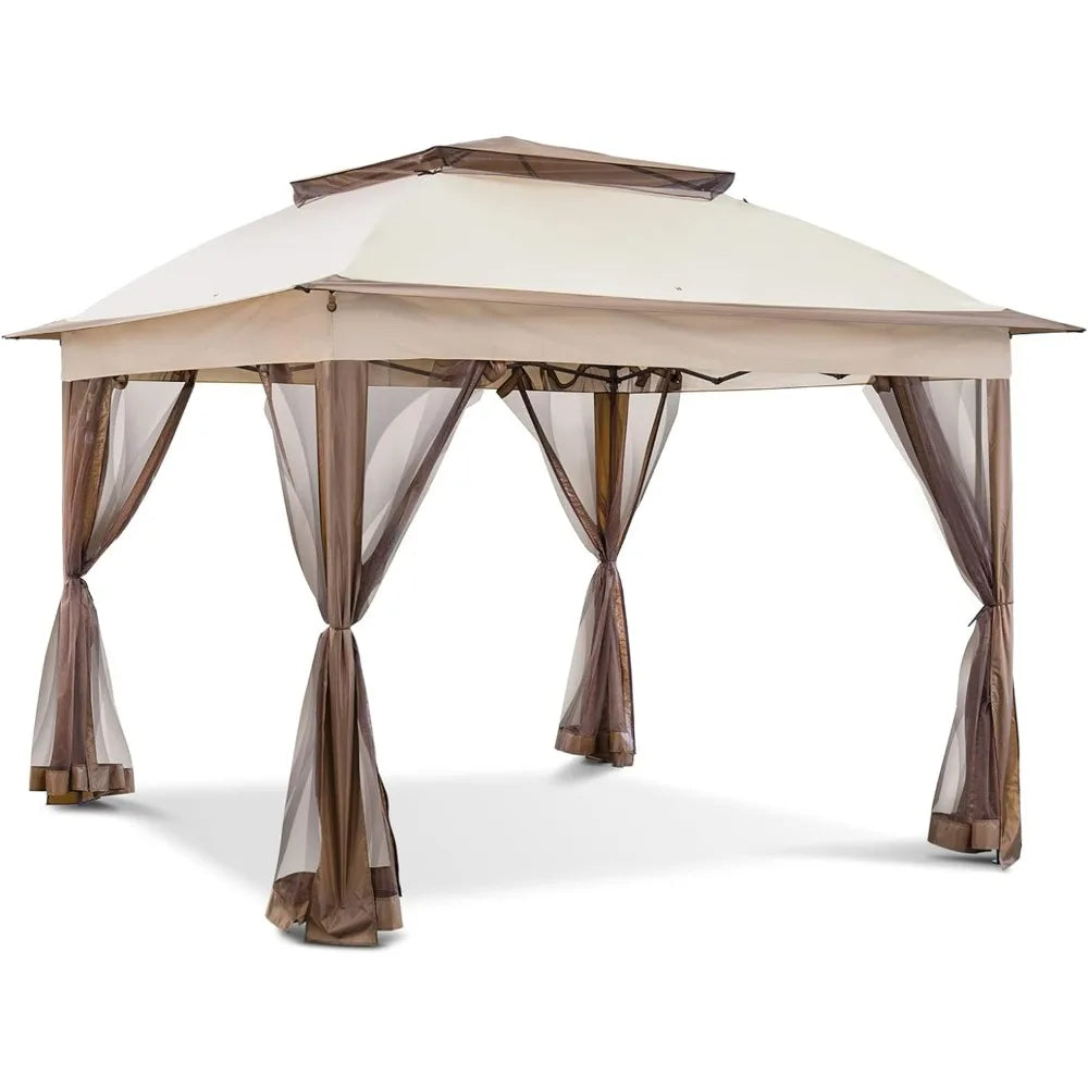 Pop Up Patio Gazebo Canopy Tent with Sidewalls