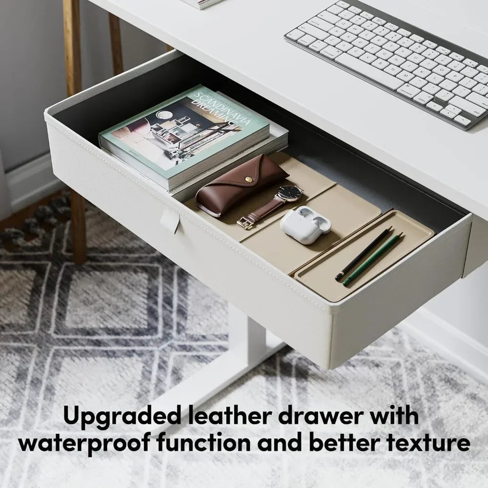 Adjustable Height Sit Stand Up Desk Table Lamp