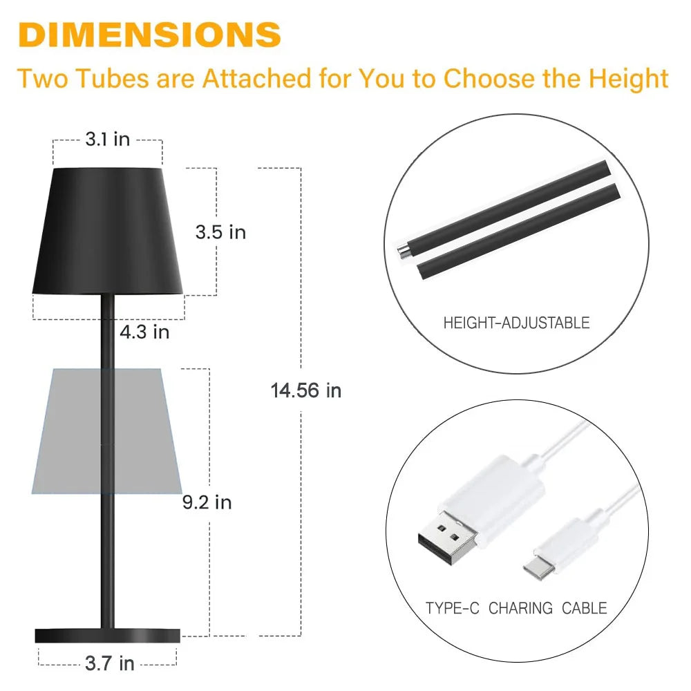 Decorative LED Reading Desk Lamp Light