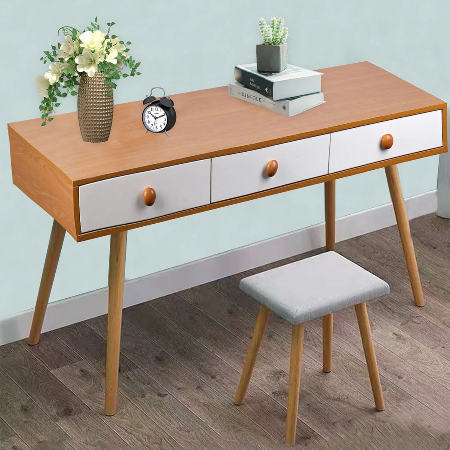 US Portable Computer Desk with Drawers
