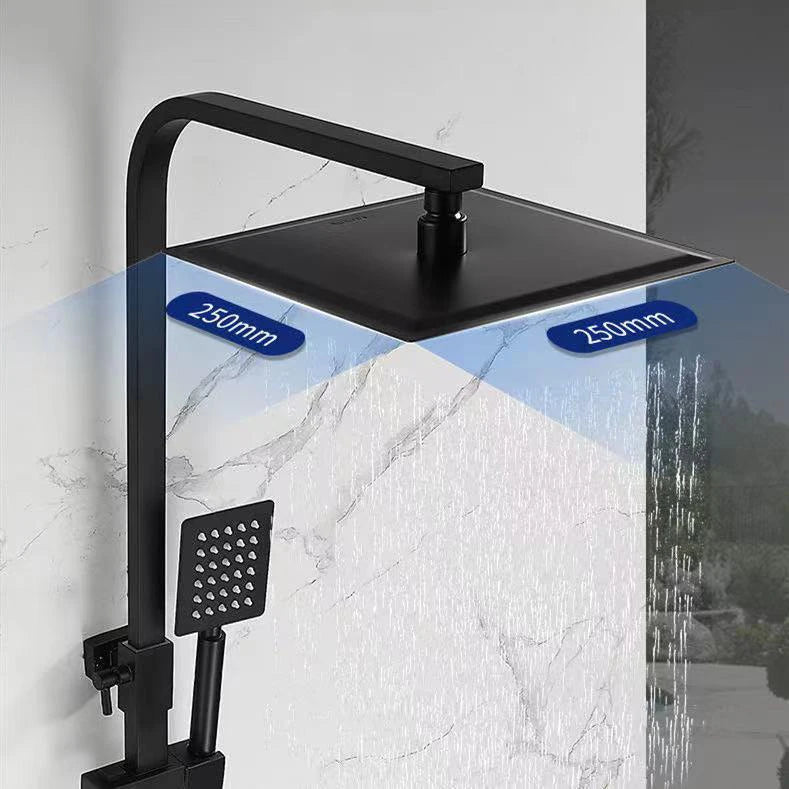 KEMAIDI Rainfall Bathroom Shower Faucet Set