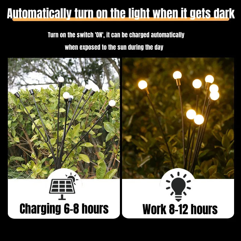 Powered Garden Firefly Lights
